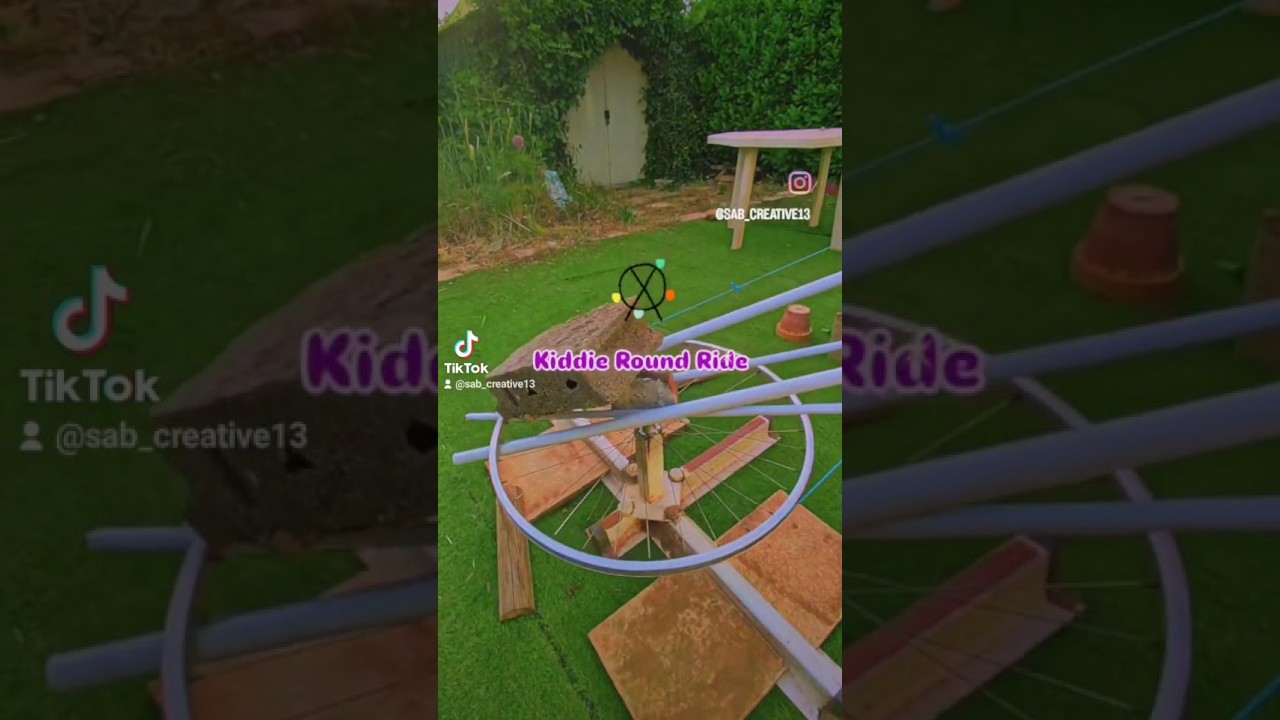 🎡My 1st Personal Backyard Amusement Ride Construction Experimentation Prototype 