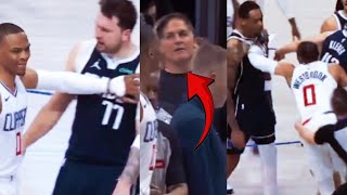 Westbrook got HEATED and EJECTED in Game 3 VS Luka Doncic and Mavericks