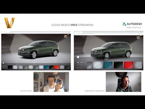 Cloud Based VRED