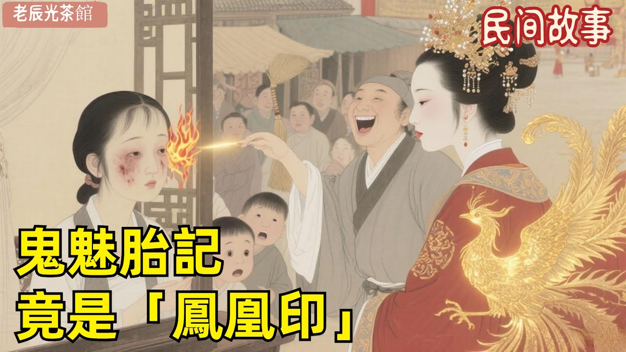 醜女臉上胎記如鬼魅，無人敢娶！一道士路過卻大笑：此乃「鳳凰印」！她後來竟成了開國皇後！#聽書#民間故事#睡前故事#故事頻道#情感#善有善報#福報#勵志#改變故事#因果