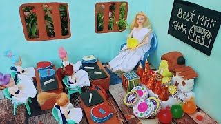 Barbie Doll All Day Routine In Indian Villagesita Ki Kahani Part-45Barbie Doll Bedtime Story