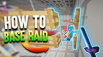 How to BASE RAID on HCF with NO RANK... | Minecraft HCF