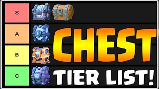 RANKING EVERY CHEST IN CLASH ROYALE | CHEST TIER LIST!