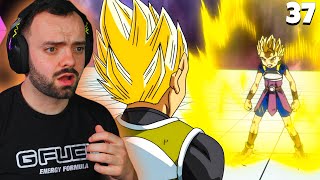 VEGETA VS CABBA! Dragon Ball Super  Episode 37 REACTION