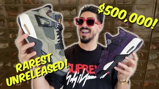 RAREST UNRELEASED SNEAKERS IN MY COLLECTION !! ( PART 1)