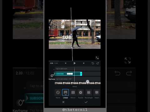TEXT Reveal When You Walk - VN Video Editor |Tutorial#shorts