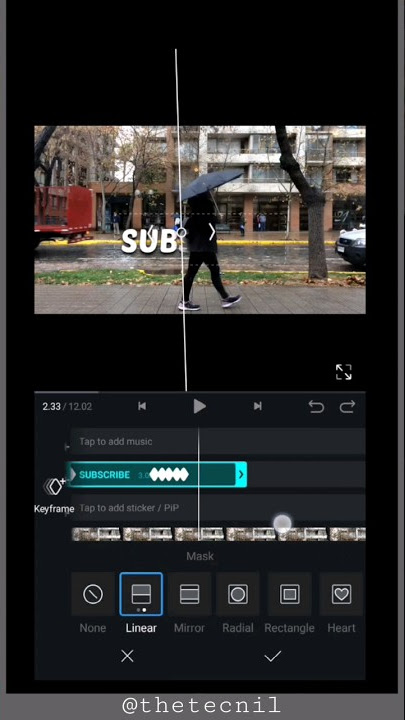 TEXT Reveal When You Walk - VN Video Editor |Tutorial#shorts