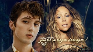Mariah Carey, Troye Sivan - you're a rager teenager! Resimi
