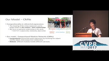 Modeling Relationships in Referential Expressions | Spotlight 3-1B