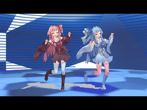 【MMD】茜ちゃんと葵ちゃんがFitsダンスを踊ってみた