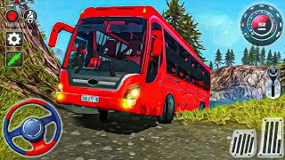 Coach Bus Offroad Driver Simulator 3D - Uphill Bus Games 2023 - Android GamePlay screenshot 5