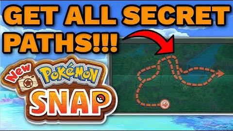 How To Get ALL Secret Paths In New Pokemon Snap!!