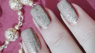 مناكير الفقاعات -Bubble Nails Tutorial