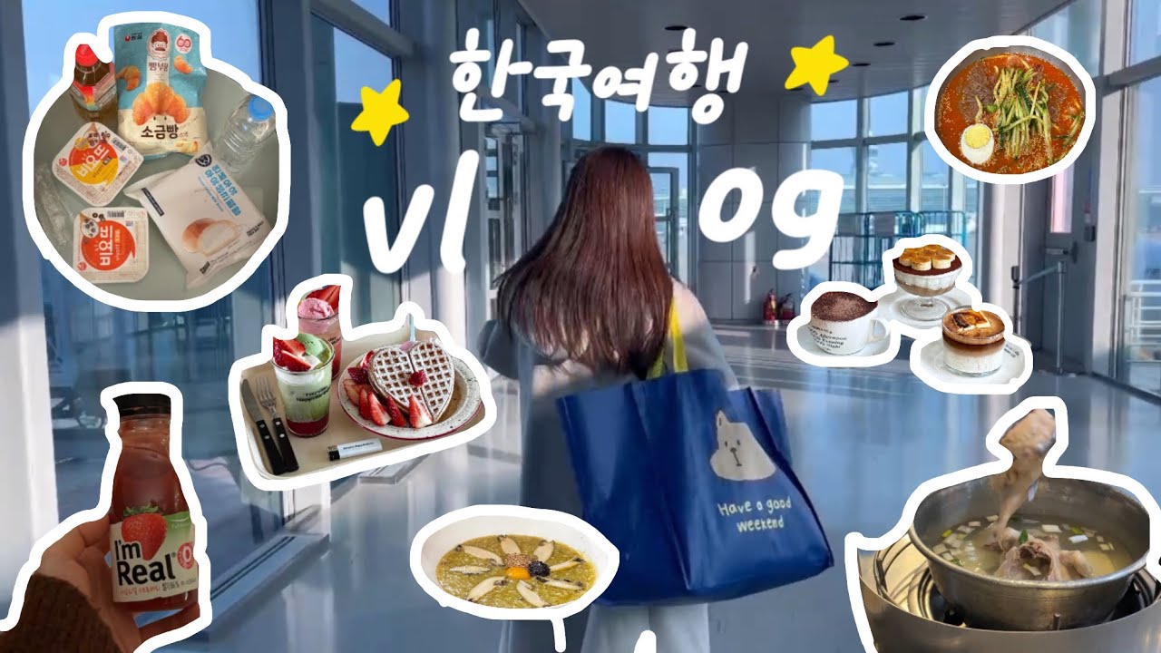 【vlog】3泊4日の爆食い韓国旅行withオンニ🇰🇷