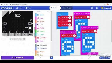 Micro.bit สาธิตการทำแต้ม(scoreเป่ายิงฉุบ)