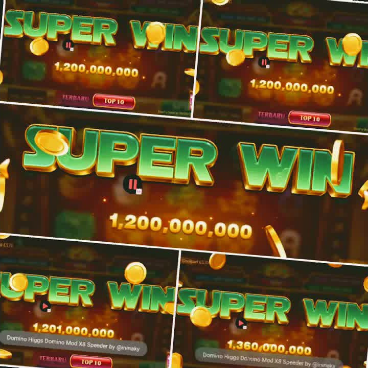 Banjir Superwin Doufu Higgs Domino #short #shorts #higgsdominoduofuduocai #superwin