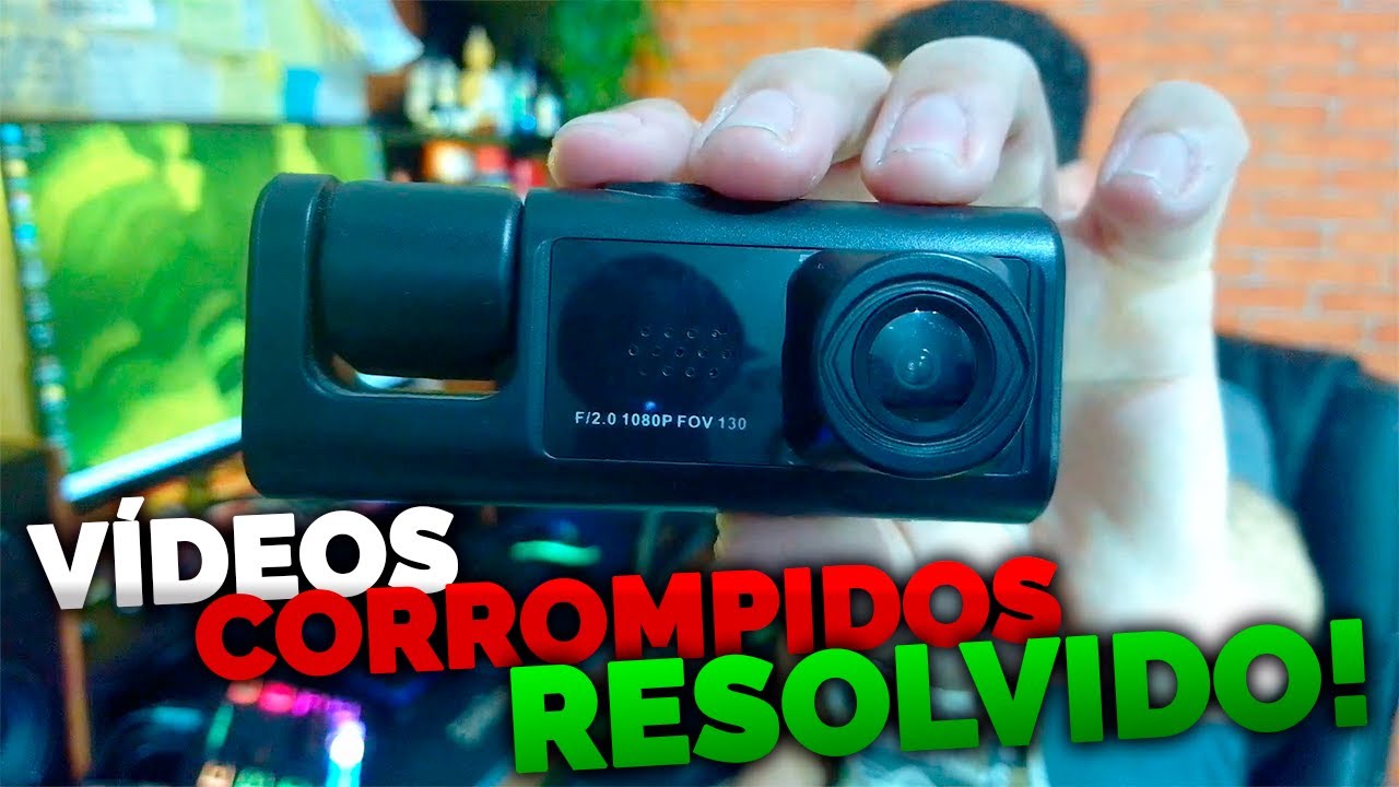 CAMERA VEICULAR/AUTOMOTIVA - Problema de vídeos corrompidos resolvido, assista até o final