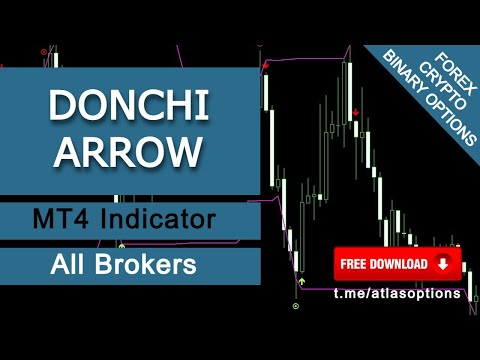 DONCHI ARROW Indicator – Donchian Channel – MT4 Indicator – Forex I Crypto I Gold I Binary Options