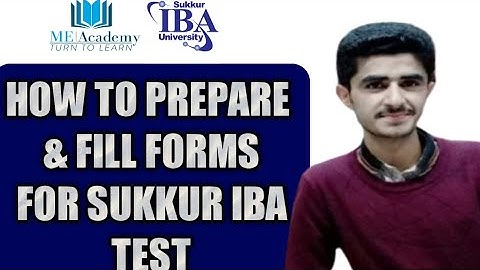 How to fill online form| IBA Sukkur University| Asif Ali| ME Academy Sukkur