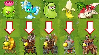 PVZ 2 Final Boss - Team Random Plants Max Level Attack Pvz2 All Bosses Fight!