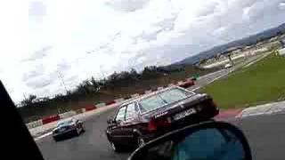 Maserati Biturbo on Racetrack Nuerburgring
