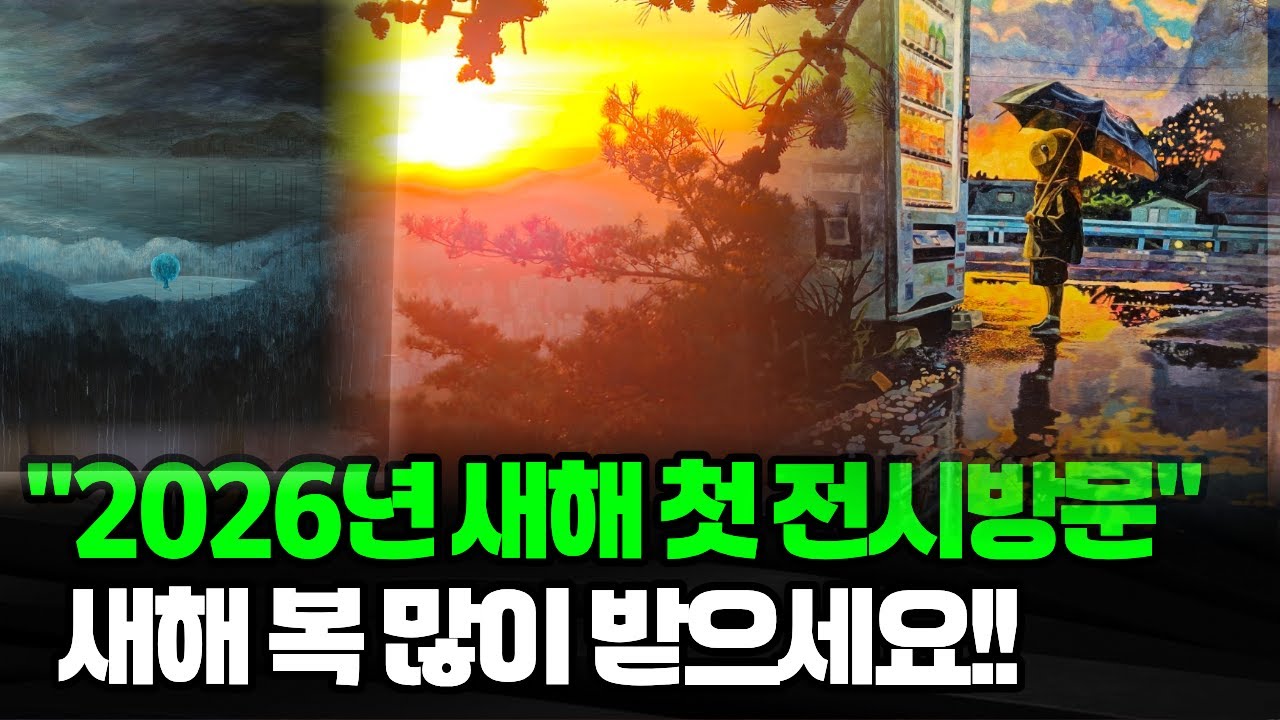 2026 새해 첫 전시 나들이ㅣ코너갤러리 윤덕현 피지갤러리 그룹전