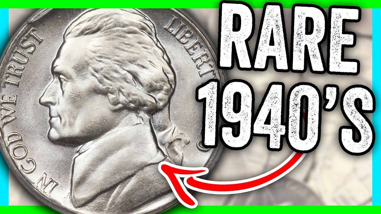 1940 Nickel Values - Rare Nickels Worth Money!!