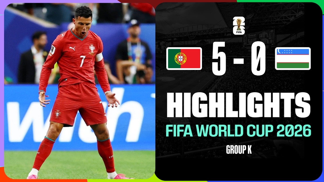 FIFA World Cup - Portugal 5-0 Uzbekistan | Extended Highlights | SportyTV