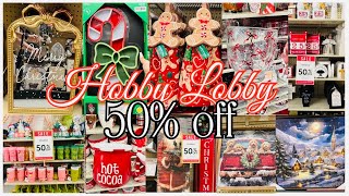 картинка: 🎄 Hobby Lobby Рождество 2025 | СКИДКА 50% НА РОЖДЕСТВЕНСКИЙ ДЕКОР 🎁НОВЫЕ ПОСТУПЛЕНИЯ