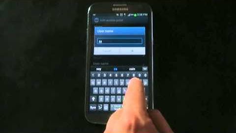 How to setup the Internet settings for Samsung Galaxy note2 which running Jelly Bean OS (English)