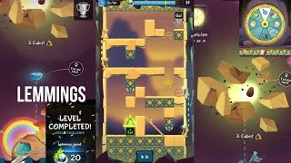 Lemmings Walkthrough - Cubist (IOS)