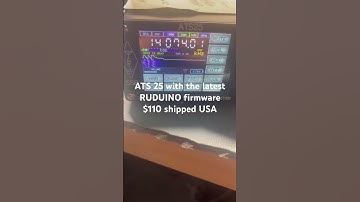 ATS 25 with 4.2 Air firmware upgrade