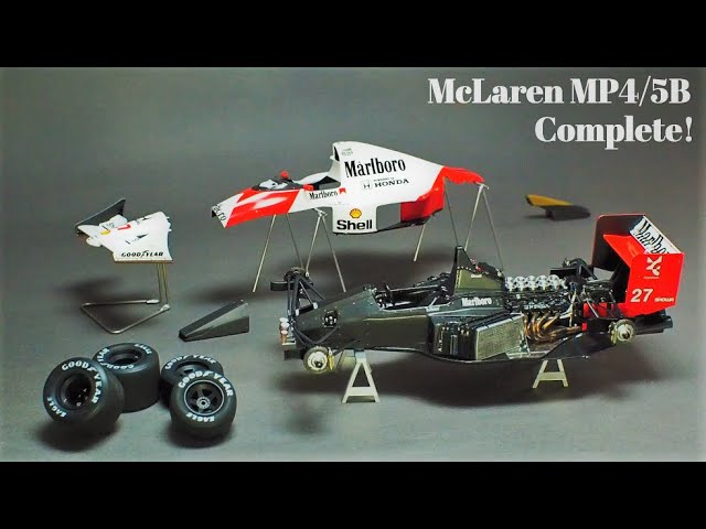 【#32】MP4/5B 完成！ MP4/5B completed!【1/20 scale TAMIYA】Ayrton Senna