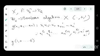 boolean functions part 1