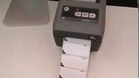 PREPsafe Zebra ZD410 printer label reset