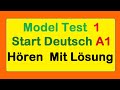 Start Deutsch 1 | Hören A1 | Goethe Zertifikat A1 | Mit Lösung