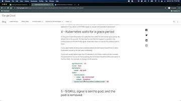 Kubernetes Termination life cycle
