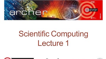 Scientific Computing : Lecture1