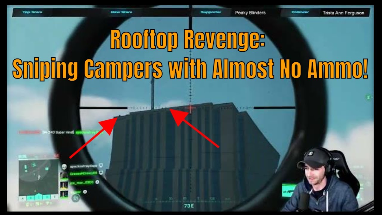 Taking Down Rooftop Campers With Low Ammo