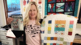 Black Friday  Haul, Three Quilty Finishes and a Gift to Share
