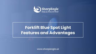 Forklift Blue Spot Light Features and Advantages: Boost Workplace Safety