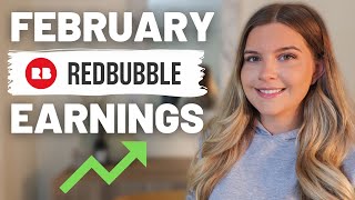 February Redbubble Income Report & Sales + Best Selling Designs Revealed | Print on Demand Seller