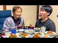 🇯🇵Dinner with My Japanese Grandma (94) | Living in the Countryside Alone
