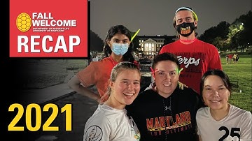 Fall Welcome Recap 2021