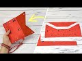 Make this bag just in 5 minute with a single fabric unique double pocket bag