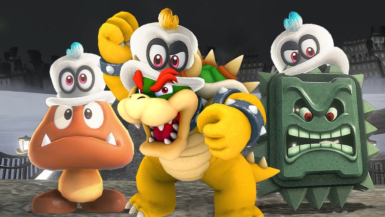 Super Mario Odyssey - All New Playable Characters