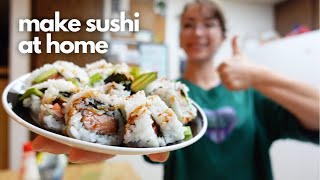 Make Sushi at Home | if I can do it, you can do it