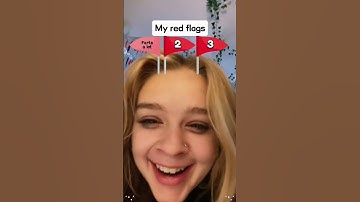 ‘’I don’t have any red flags “#redflags #trend #filter #foryou