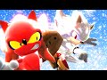 Hyper shadic vs perfect nazo  final battle sonic nazo unleashed 3d animation