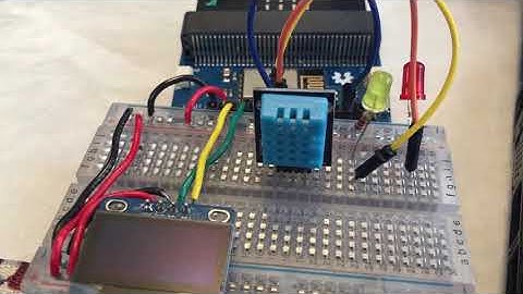 WiFiBit with DHT11 and Microbit V1. ThingSpeak charts Temp/Humidity.Thanks Ivan for the Wifi:Bit